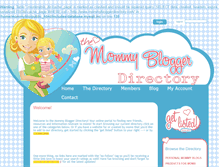 Tablet Screenshot of mommybloggerdirectory.com